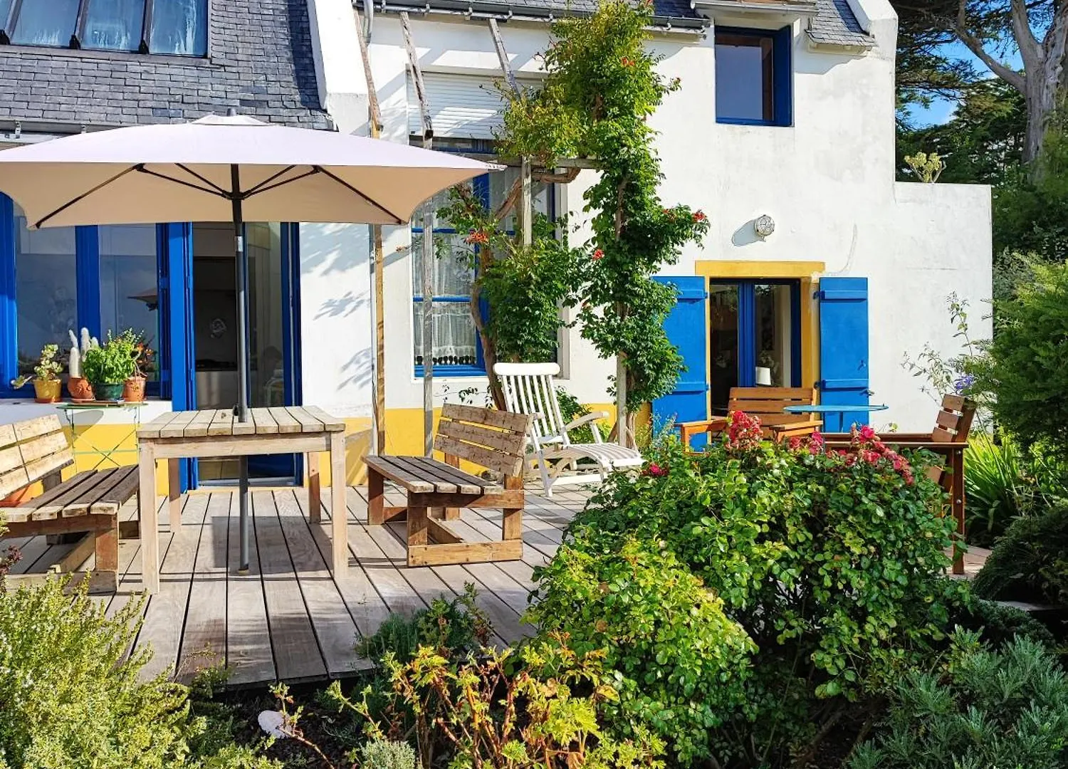 Maison Familiale Vue Mer 8 Personnes Locmaria 0*,