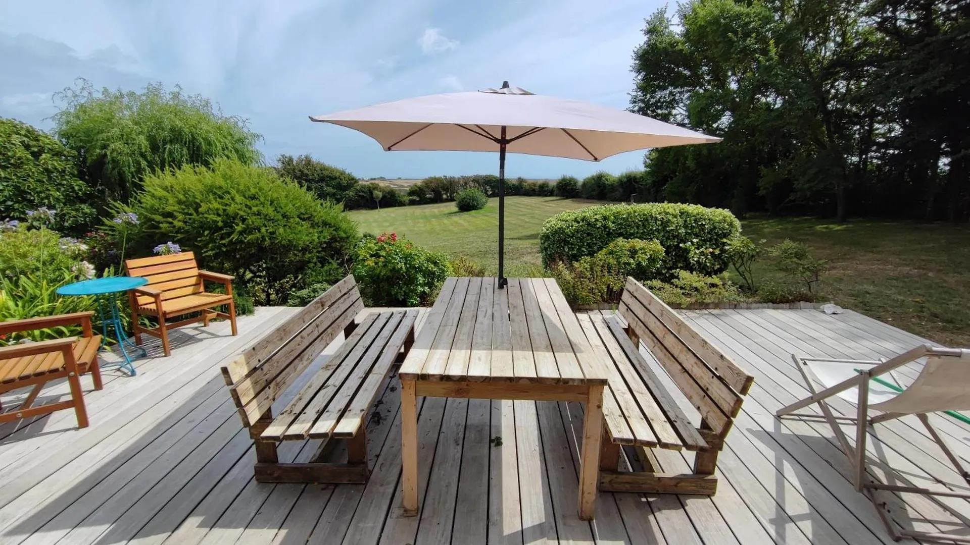 Maison Familiale Vue Mer 8 Personnes Locmaria France